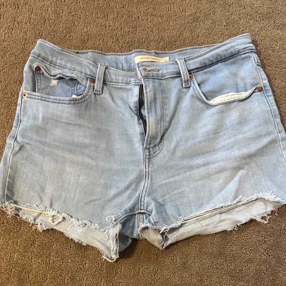 Levi's Light Blue Jean Shorts for Women - Picture 1 of 1
